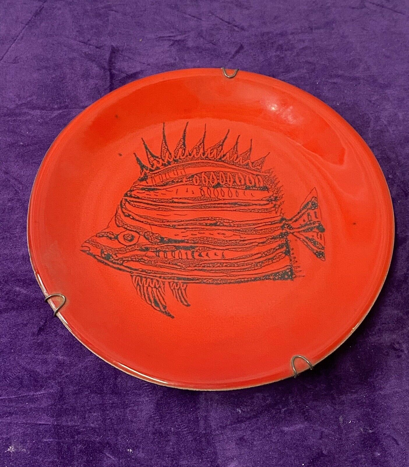 Enamelled ceramic design 20th