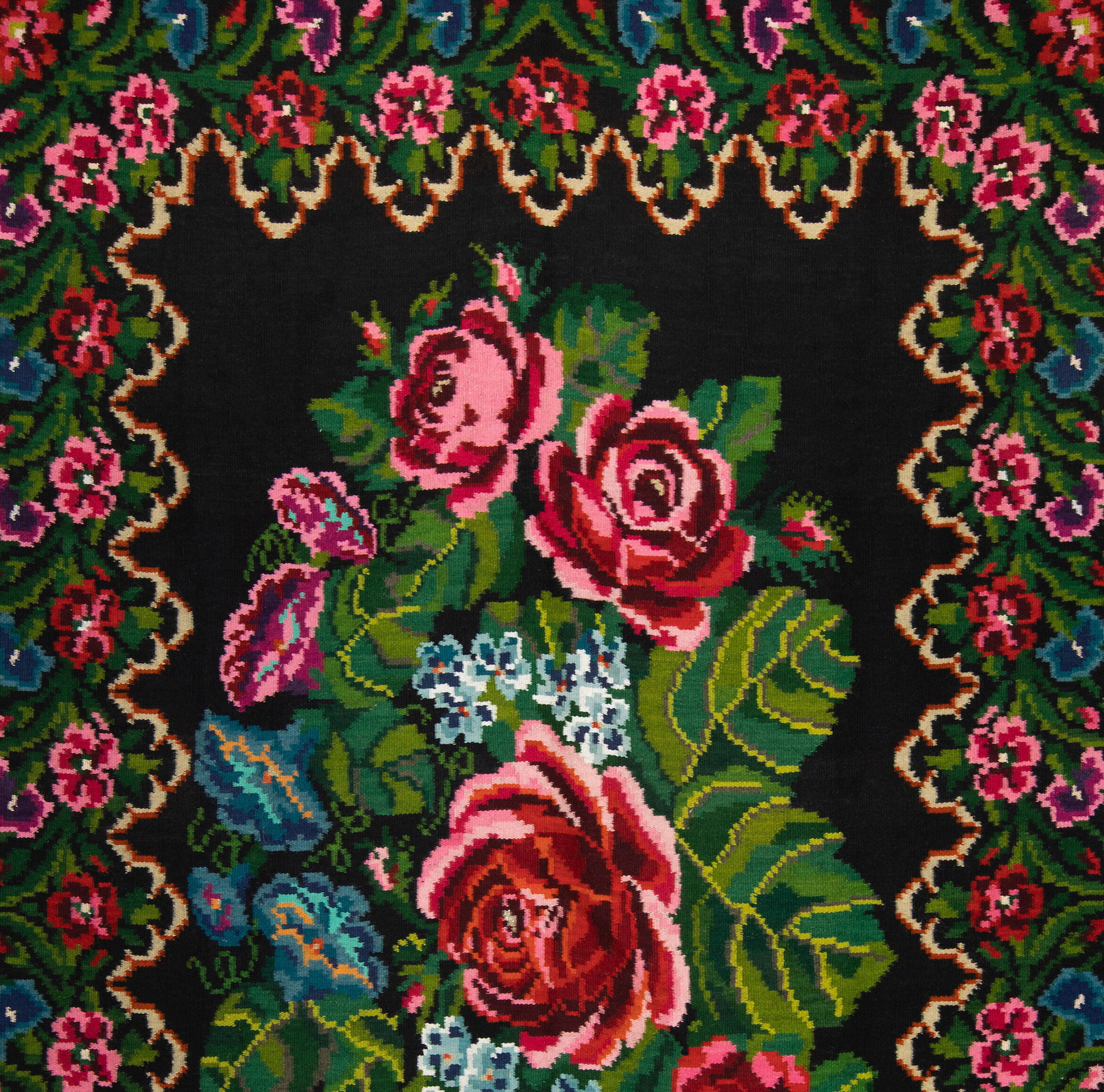 Kilim moldave vintage 321 x 195 cm