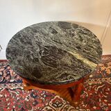 Empire Style Mahogany Pedestal Table.
