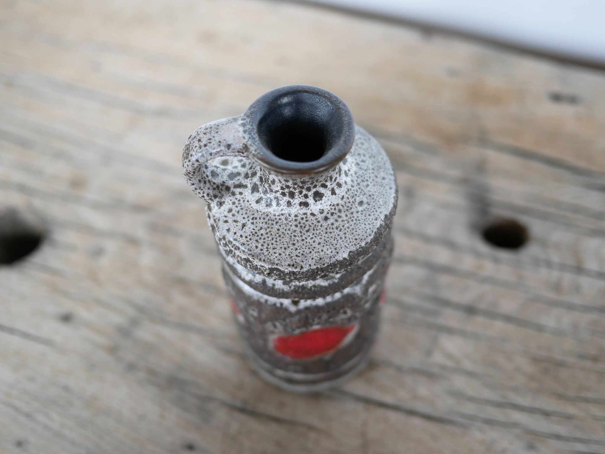 Vase vintage en céramique VEB Haldensleben Keramik, Allemagne