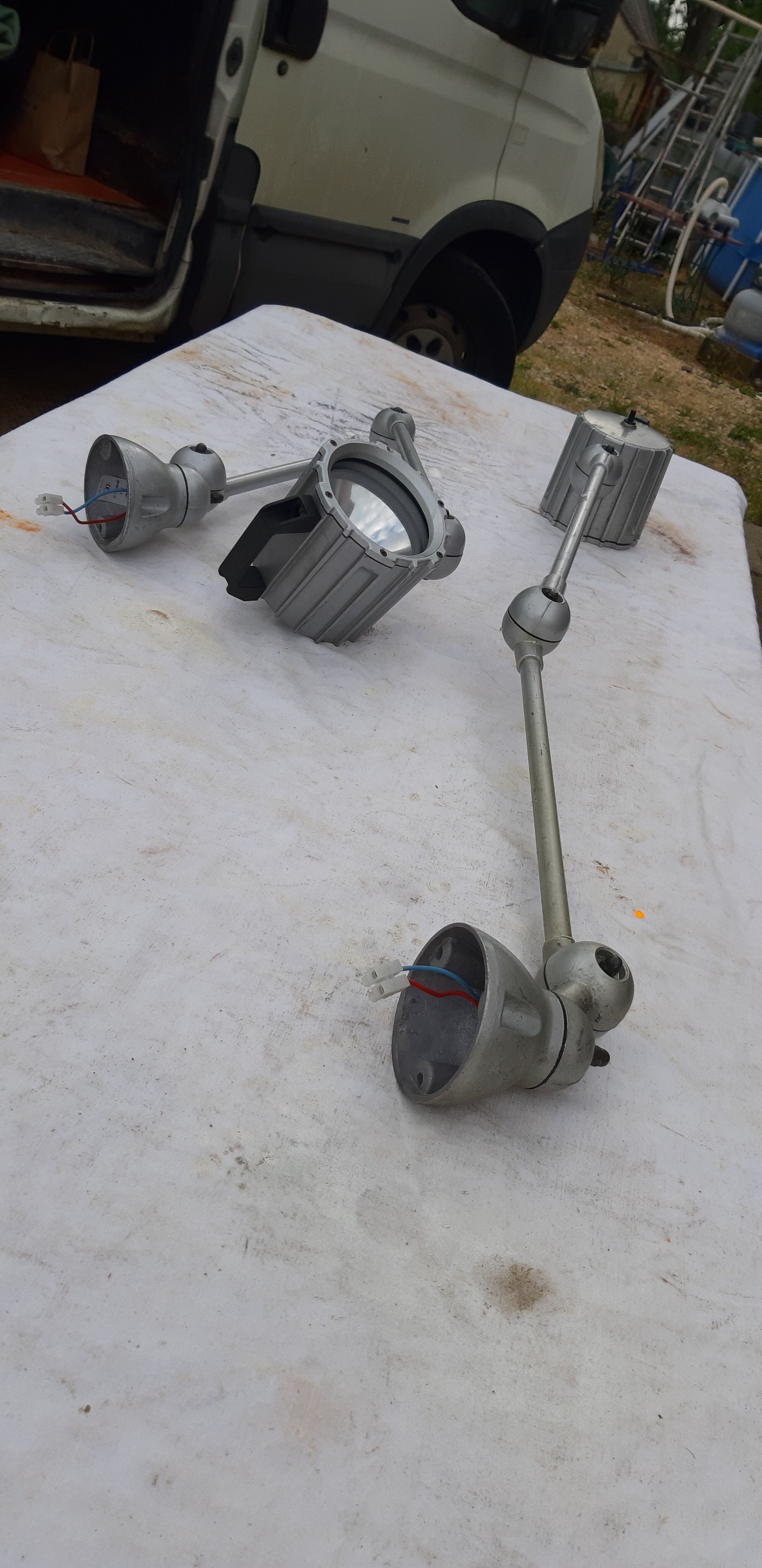 Pair of lamps Jielde