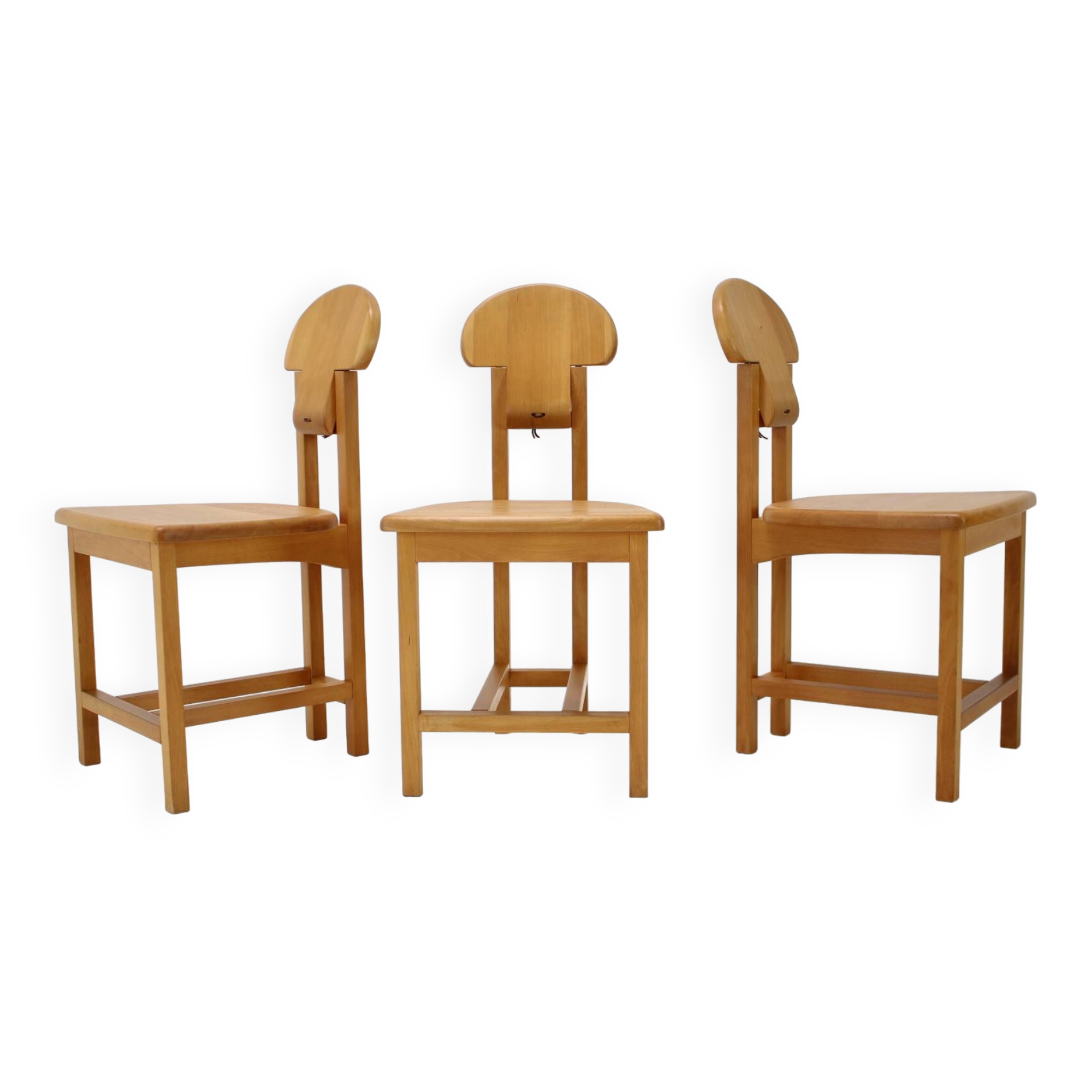 Set Of 3 Scandinavian Style Chairs, Finland, 1970s