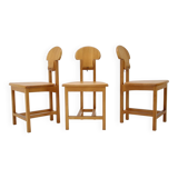 Set Of 3 Scandinavian Style Chairs, Finland, 1970s