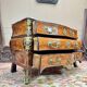 Commode tombeau En Marqueterie D’époque Régence Louis XV XVIII Eme Siècle