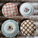 12 mismatched vintage dessert plates