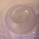 Art Deco oval glass globe pendant light