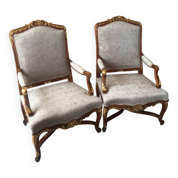 Fauteuils regence