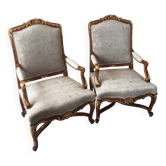 Regency armchairs