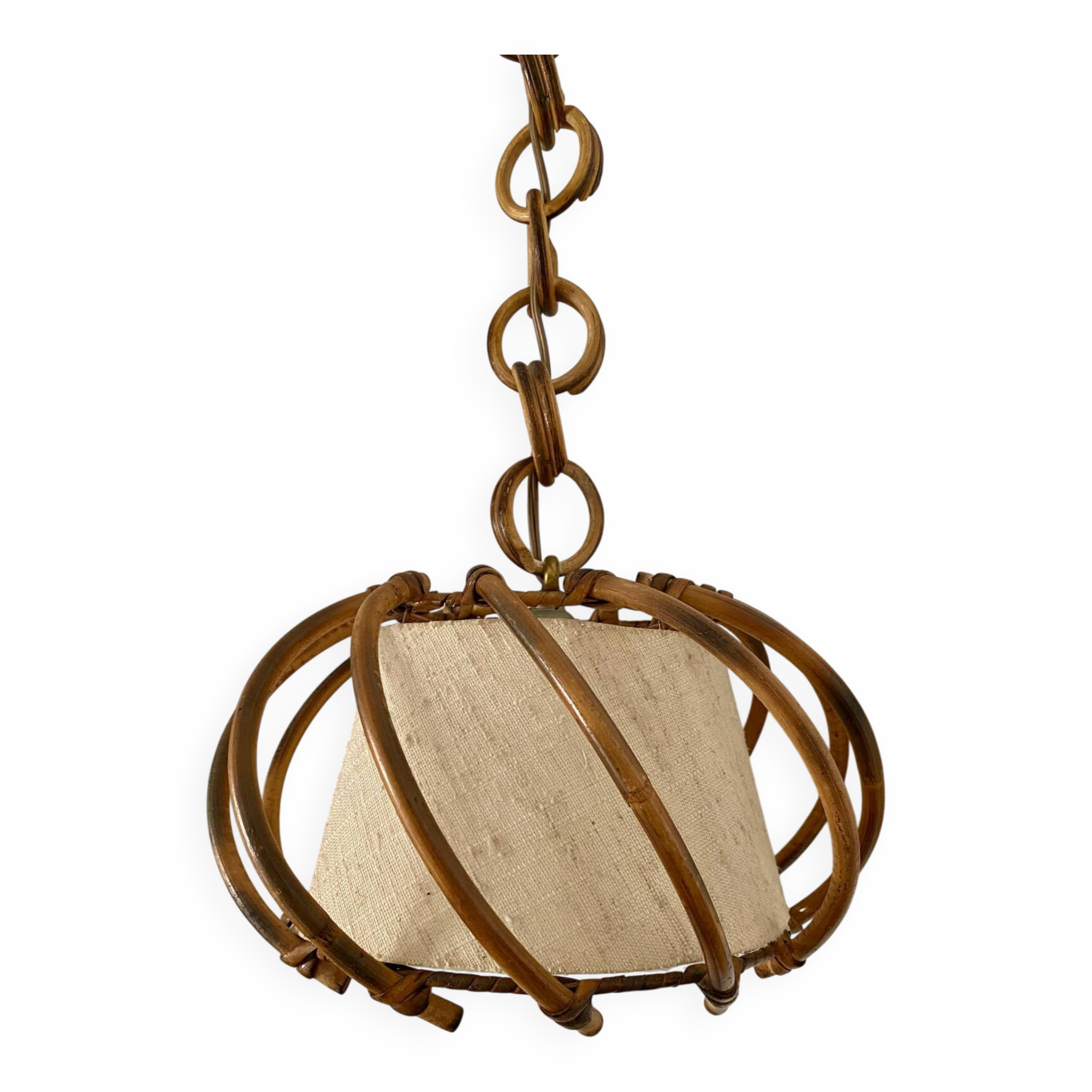 Vintage Louis Sognot pendant light