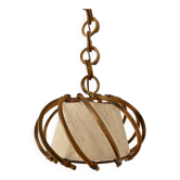 Vintage Louis Sognot pendant light