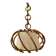 Vintage Louis Sognot pendant light