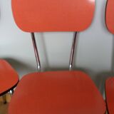 Chairs in formica and chrome metal
