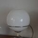 Lamp  chrome and white opaline 70s