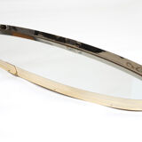 Miroir en laiton par Vereinigte Werkstätten München, 1960