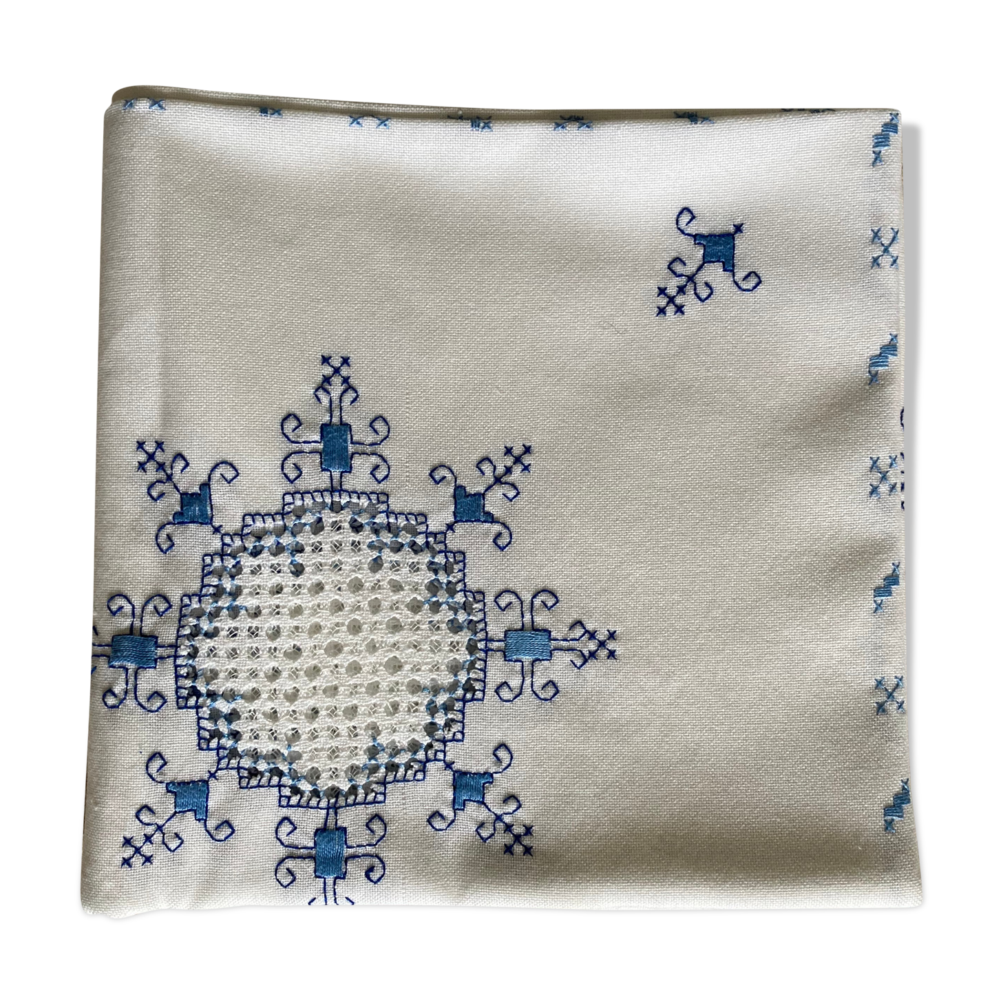Embroidered tablecloth