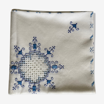 Embroidered tablecloth