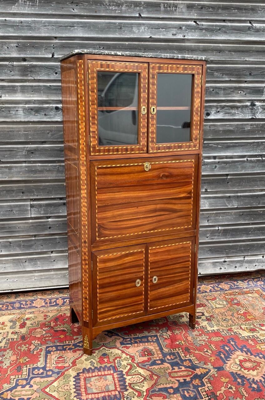 Secretary Said to Guillotine Stamped Claude Mathieu Magnien Period Louis XVI