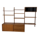 Library, wall shelves, designer Poul Cadovius