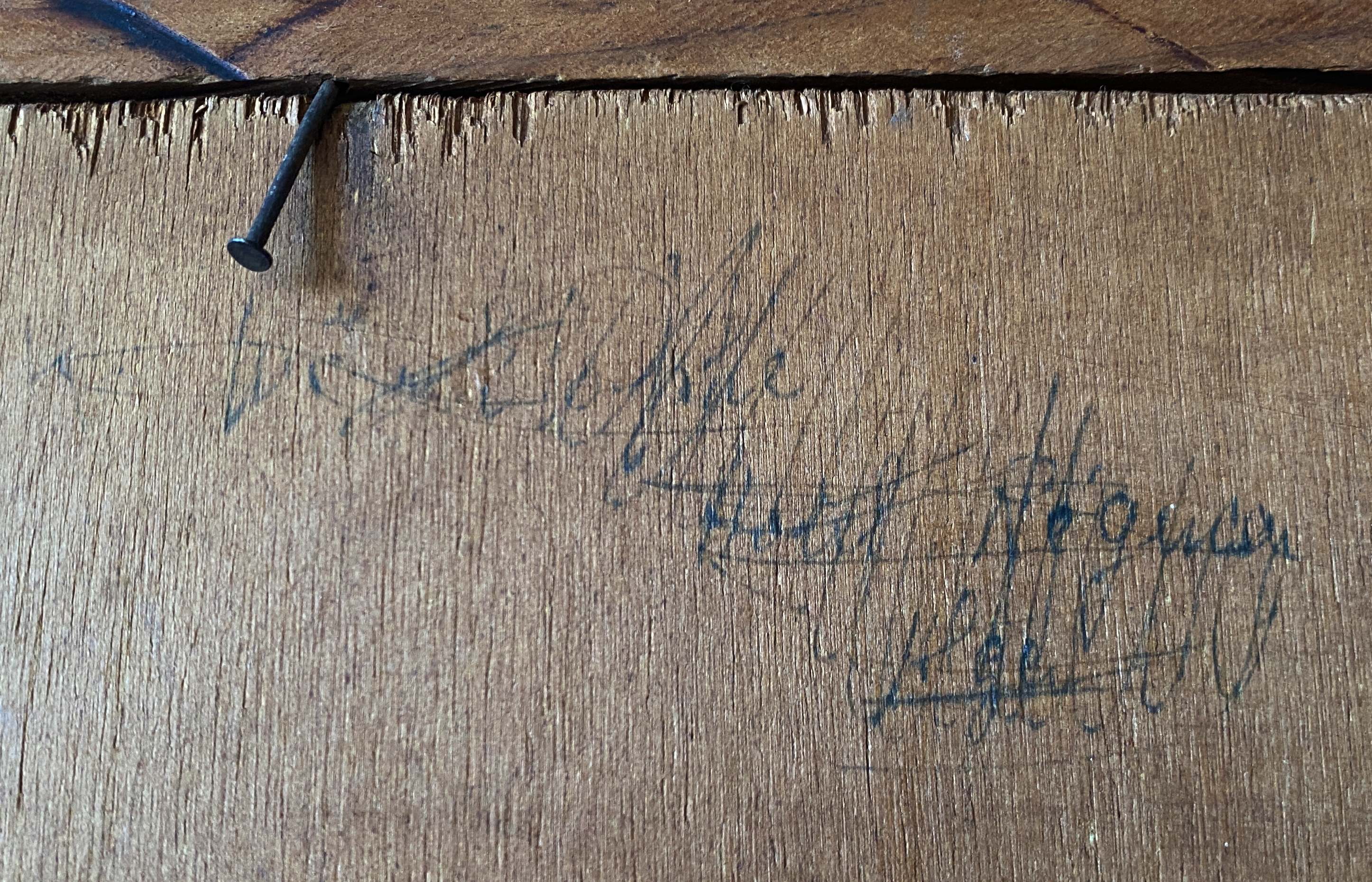 Orientalist painting marine algeria pierre faget-germain (1890-1961) skikda