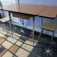 Table cuisine formica et ses 2 tabourets