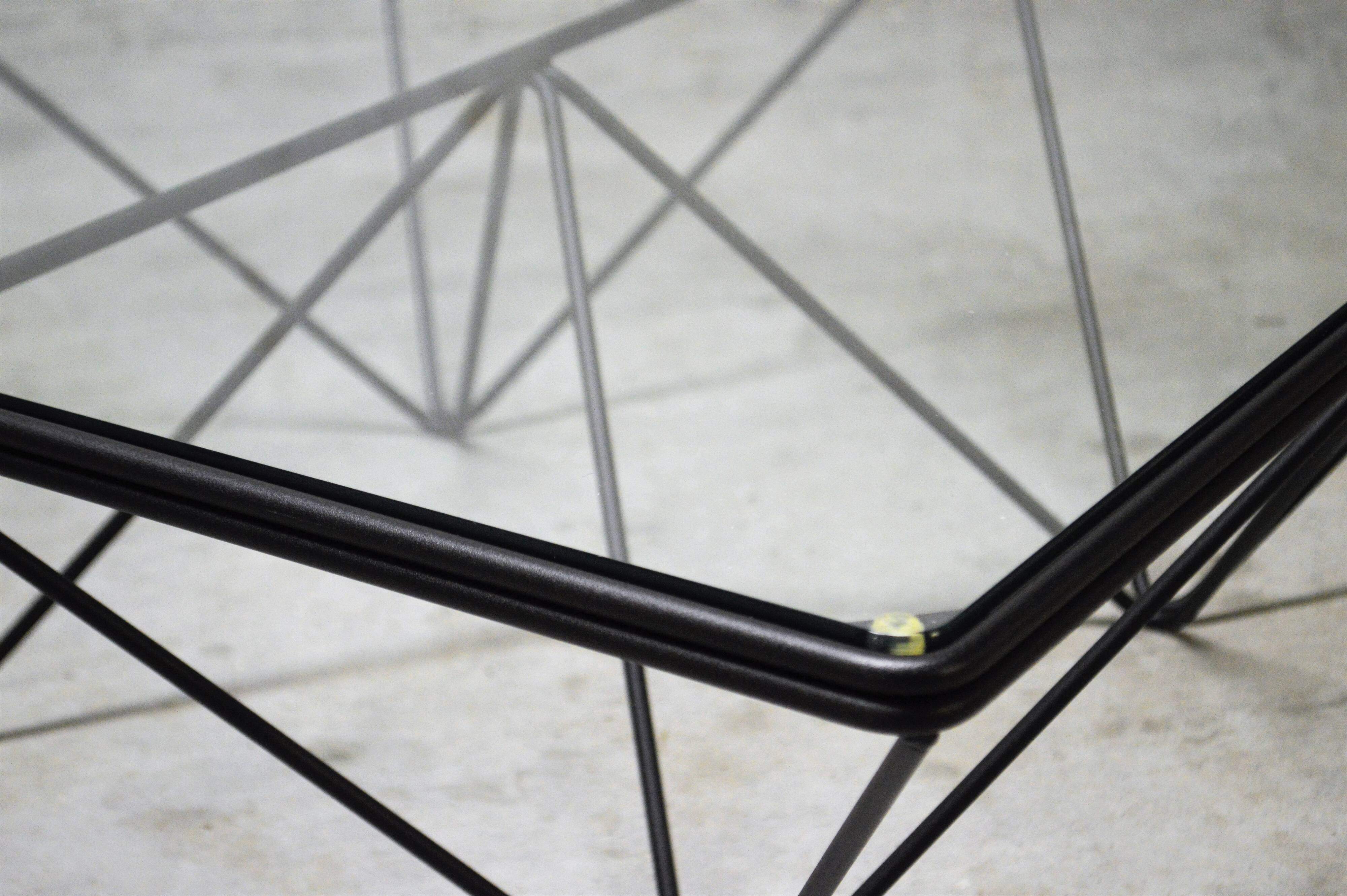 Vintage table basse b&b italia design des années 80