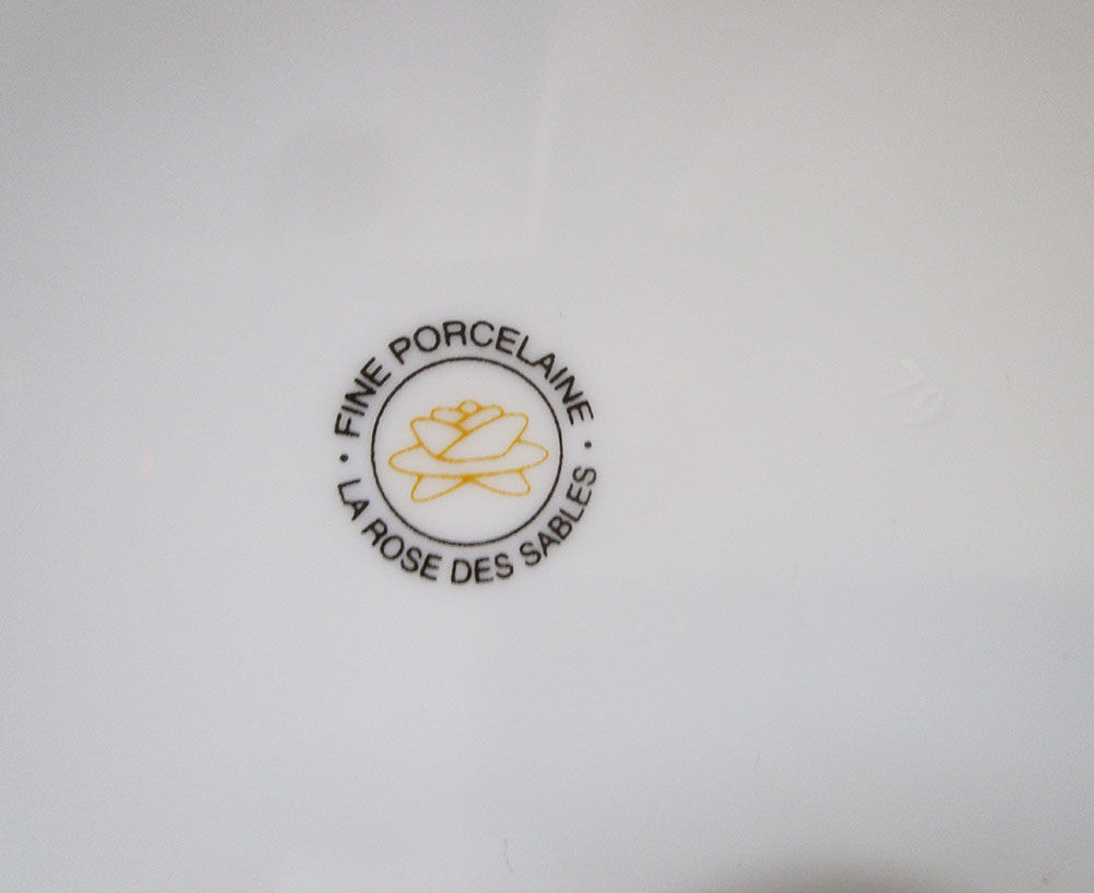 La Rose des Sables porcelain soup