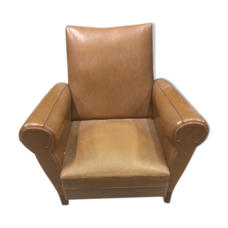 Skai brown club chair