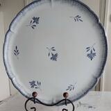 grande assiette plate Niderviller plat rond.
