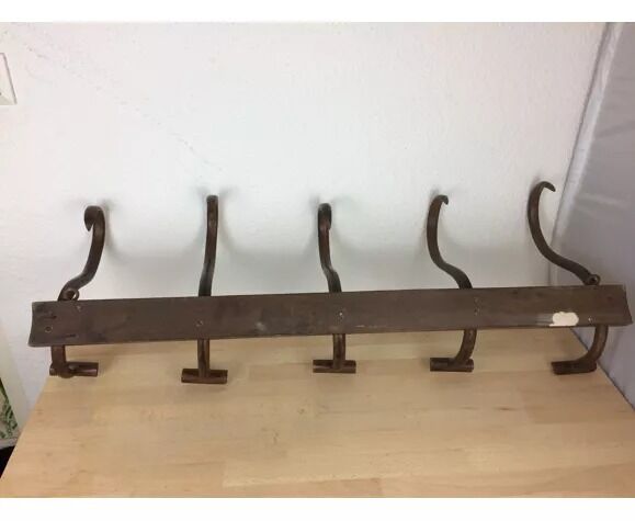 Wall coat rack bentwood bistro, 5 hooks