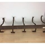 Wall coat rack bentwood bistro, 5 hooks