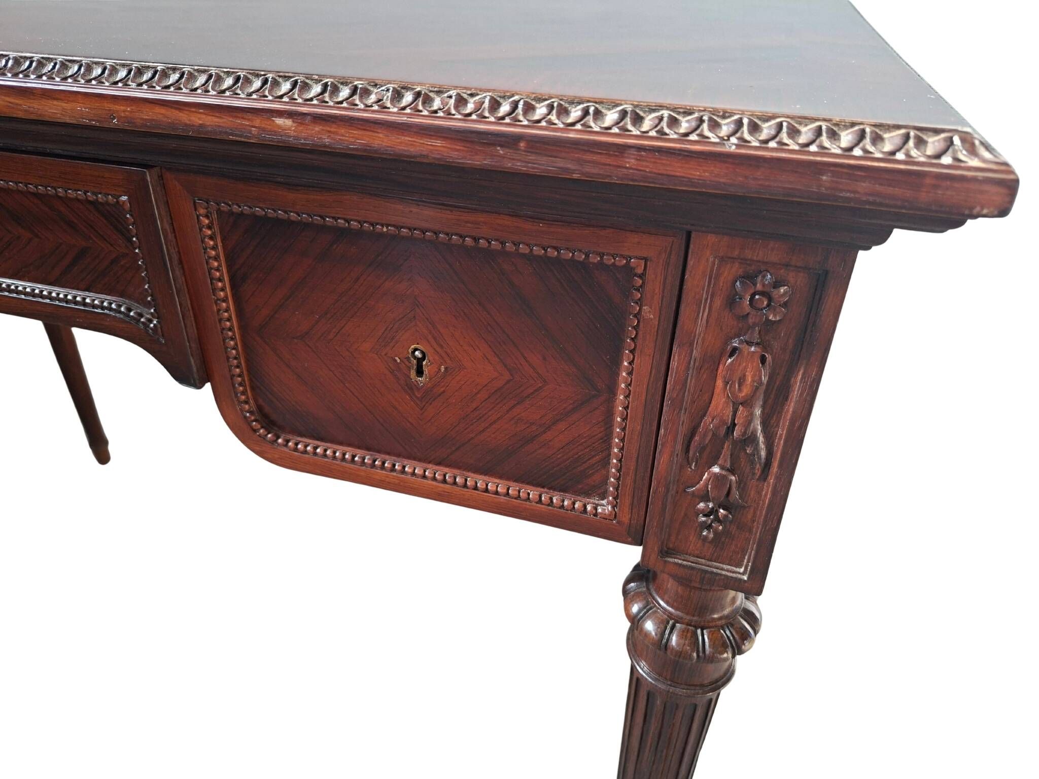 Scrivania Vintage in Stile Neoclassico