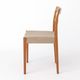 2 of 8 Garmi Dining Chairs by Nils Jonsson for Troeds, 1960s Swedish Teak