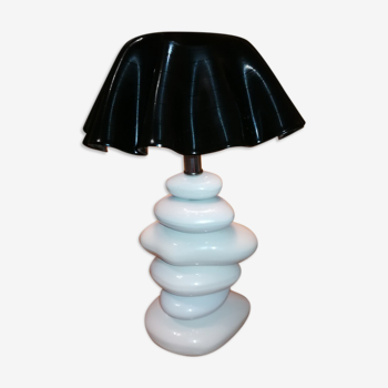 Lampe galet led design vinyle 33 tours Art déco
