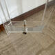 Small piece of Altuglas sofa by David Lange.