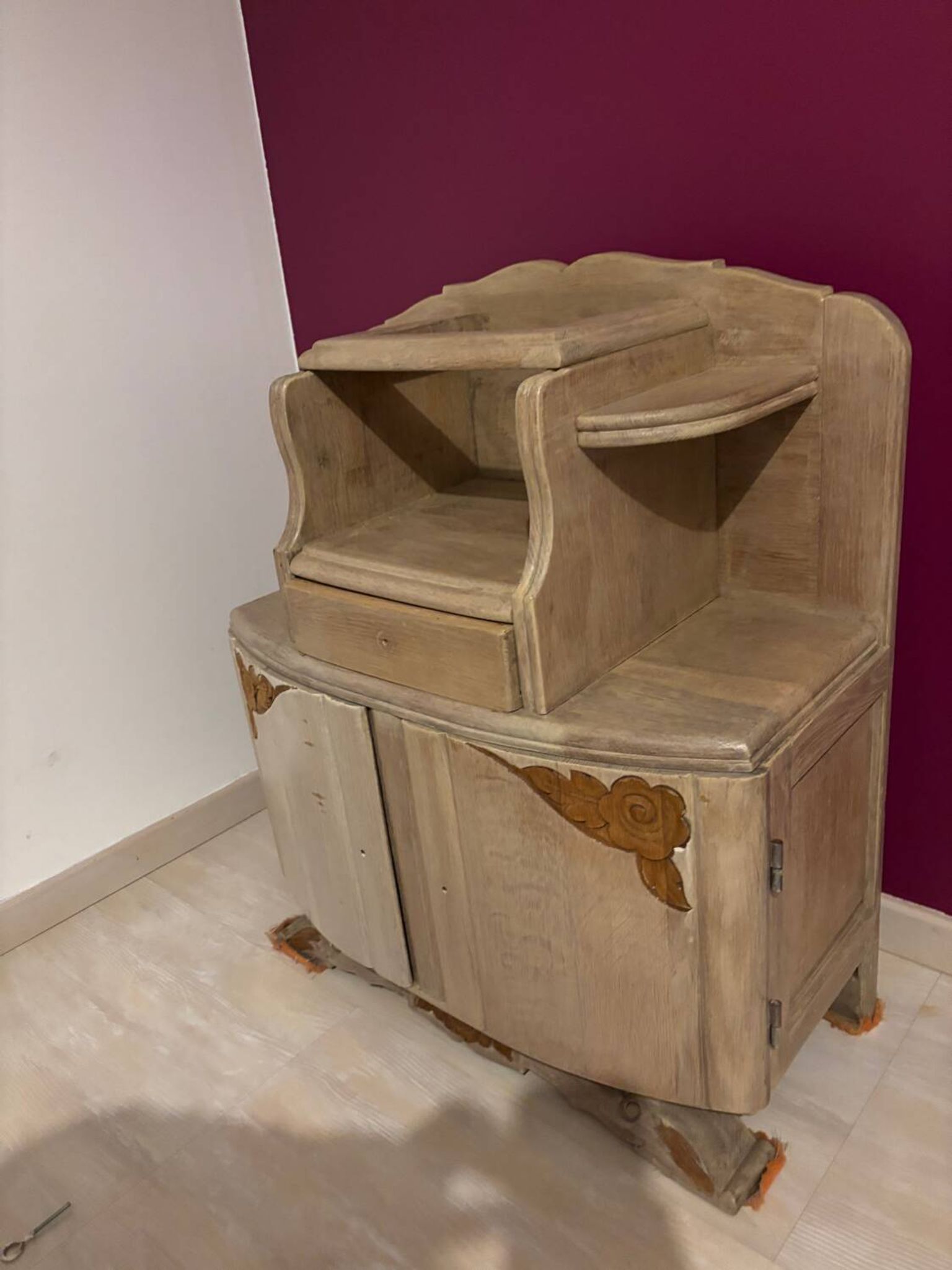 Art Deco bedside table