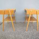 Pair of Scandinavian bedside tables by ab carlström & co möbelfabrik