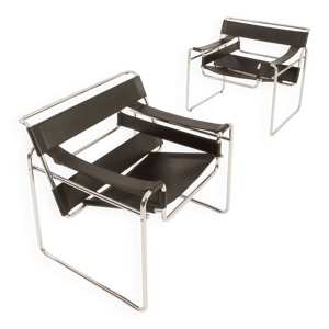Paire de fauteuils Wassily