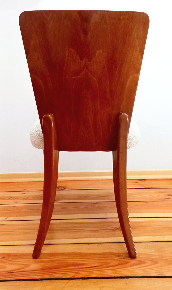 Chairs by J. Halabala for Up Races, Czechoslovakia, 1940s, Set of 4