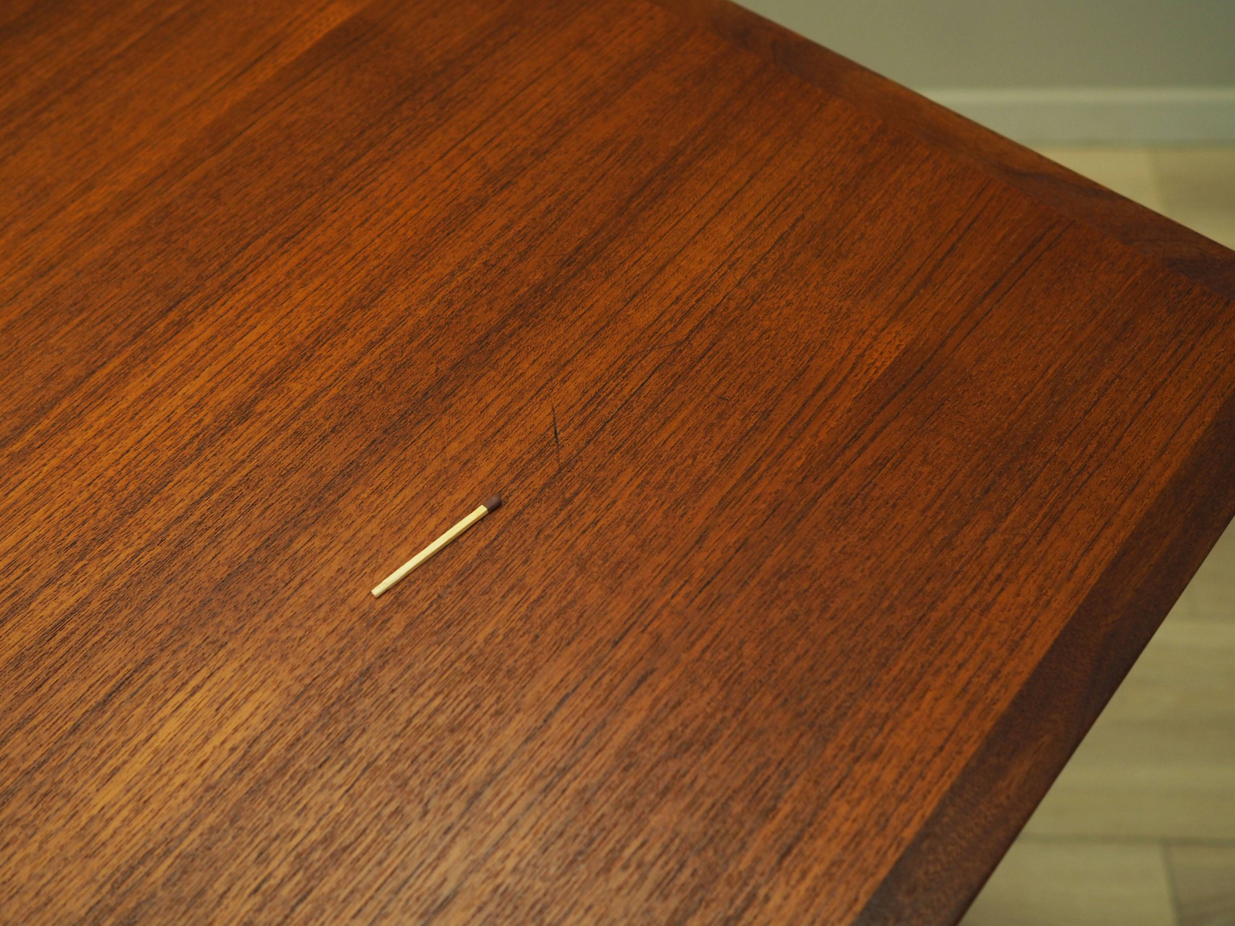 Teak desk, Danish design, 1970s, production: Denmark