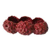 Triptych cache-pot De Bruyn Fives Lille red no. 4709