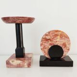 Cut and paperweight art deco marble
