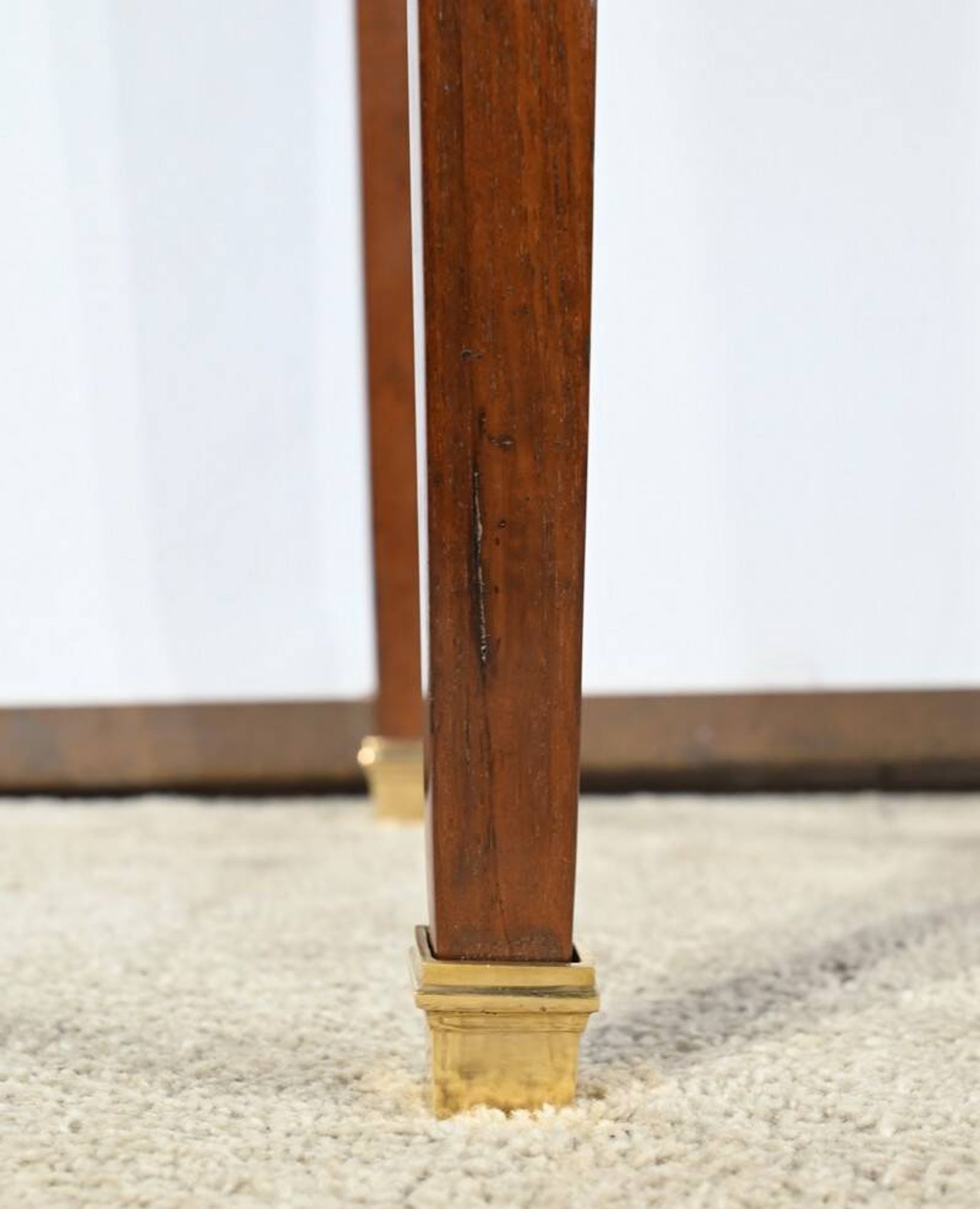 Table en acajou de Cuba, époque Directoire, début XIXème