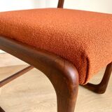 Set of 4 Baumann sled chairs