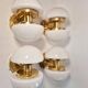 Wall/ceiling lamp in brass model "BAU" by Klaus Michalik, Midcentury.