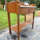 Table de toilette en pichepin