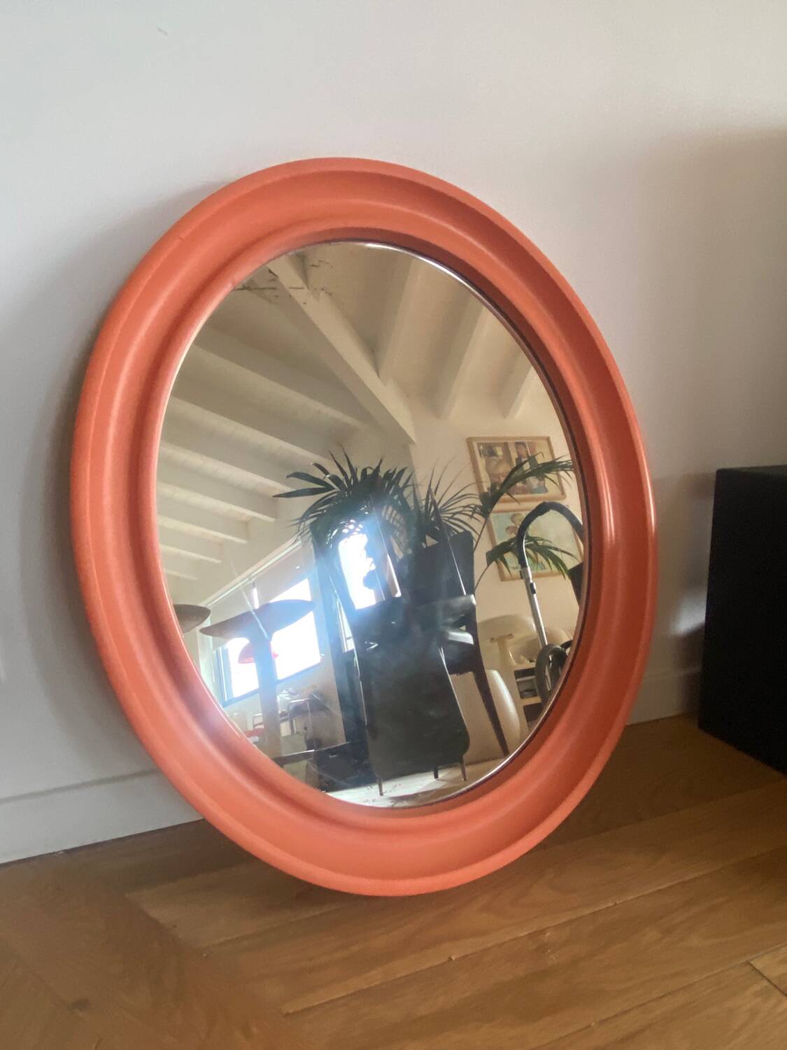 Carrara & Matta Orange Bakelite Mirror