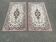 Pair of Persian wool rugs 80x150