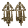 Brass coat hooks in the Napoleon III style.