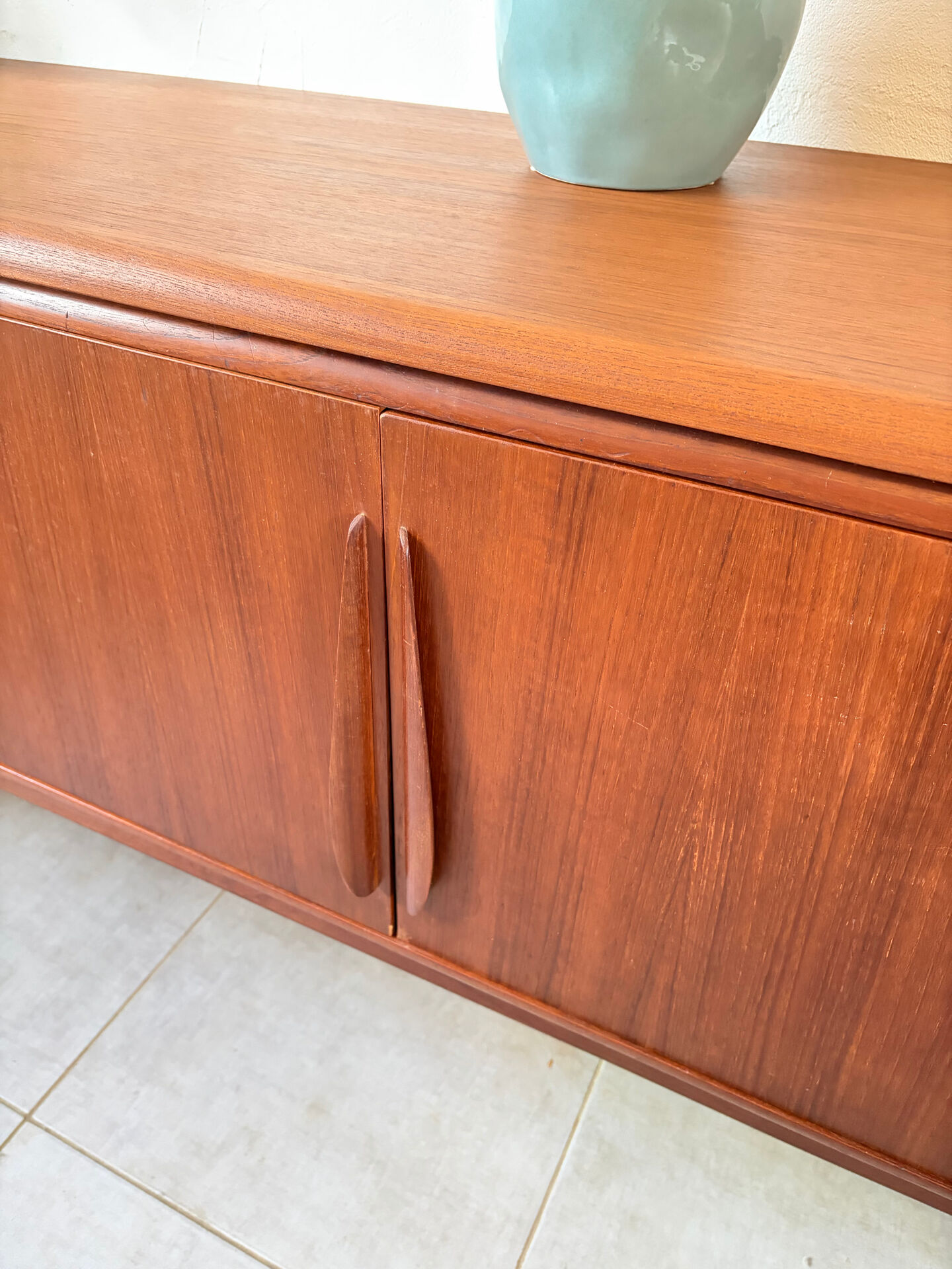 Vintage teak enfilade from the 1960s.