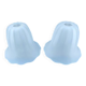 Pair of antique opaline glass tulips